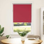 vidaXL Store enrouleur occultant rouge largeur du tissu 70 7 cm