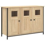vidaXL Buffet chêne sonoma 100x35x70 cm bois d'ingénierie