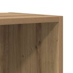 vidaXL Meuble TV Marron