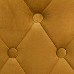 vidaXL Tabourets de bar lot de 2 jaune velours
