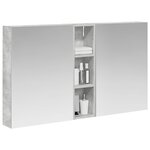 vidaXL Ensemble de Meubles de Salle de Bain 3 Pièces 120 x 14 5 x 70 cm