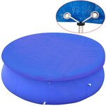 vidaXL Couvertures de piscines rondes hors sol de 450-457 cm 2 Pièces