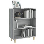vidaXL Buffet Sonoma gris 69 5x32 5x90 cm Bois d'ingénierie