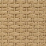 vidaXL Ensemble de canapé de jardin avec coussin 2 Pièces Naturel