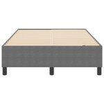 vidaXL Cadre de lit plateforme Gris clair 120 x 200 cm