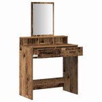 vidaXL Coiffeuse Bois ancien 79 x 41 x 140 cm Bois d'ingénierie