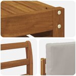 vidaXL Ensemble de canapés d'extérieur 9 pc Naturel et gris clair