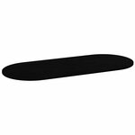vidaXL Dessus de table 140x60x2 cm bois de chêne massif ovale