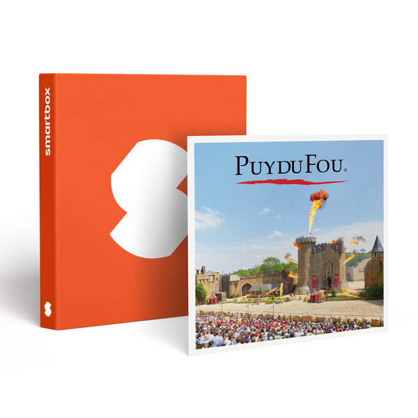 SMARTBOX - Coffret Cadeau Billets Puy du Fou 2026 - 2 jours pour 2 adultes - Multi-thèmes