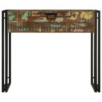 vidaXL Table de maquillage 90x50x75 cm Bois récupéré