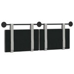vidaXL Tête de lit suspendue Gris nuage Tissu