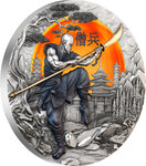 Monnaie SOHEI Warrior Path 2 Oz Argent 5$ Niue 2026 (PRÉCOMMANDE)