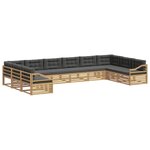vidaXL Ensembles de canapés 10 pc