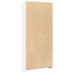 vidaXL Bibliothèque blanc 80x24x176 cm bois d'ingénierie