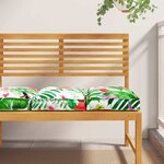 vidaXL Coussins de palette vieXL pour siège 2 Pièces Tropical Jungle 40x40x8 cm - Tissu Oxford