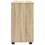 vidaXL Cabinet de salle de bain Chêne sonoma 76 5 x 35 x 64 cm