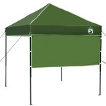 vidaXL Tente à auvent pop-up Vert 200 x 200 cm tissu