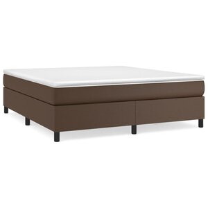 vidaXL Cadre de lit sans matelas marron 160x200 cm similicuir