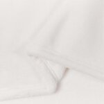 vidaXL Couvertures à jeter 6 Pièces Blanc 150 x 200 cm Toison