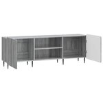 vidaXL Meuble TV Sonoma gris 150 x 31 x 52 cm Bois d'ingénierie