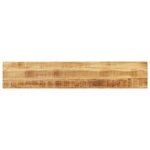 vidaXL Dessus de table rectangulaire bois massif de manguier brut