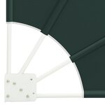 vidaXL Écran de confidentialité pour balcon Vert foncé 115 x 115 cm