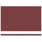 vidaXL Auvent Rétractable Rouge bordeaux 500x300 cm tissu