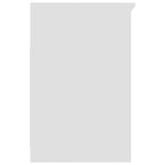 vidaXL Armoire à tiroirs Blanc 40x50x76 cm Bois d'ingénierie