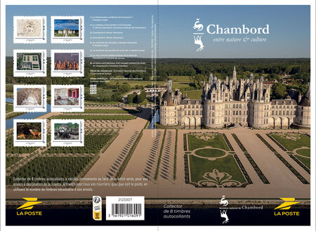  Collector 8 timbres - Chambord - Entre nature & culture - Lettre Verte