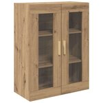 vidaXL Haut Armoire avec tiroir Chêne artisanal 69 5 x 34 x 180 cm
