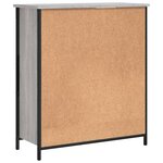 vidaXL Buffet sonoma gris 70x30x80 cm bois d'ingénierie