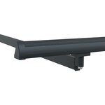 vidaXL Cadre de Store Réttractable à Opération Manuelle 3x2 cm Métal