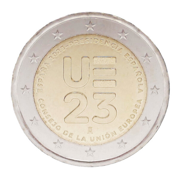 2 euros commémoratif Espagne 2023 - Présidence de l'UE.