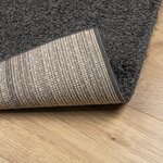 vidaXL Tapis shaggy PAMPLONA poils longs moderne anthracite 80x250 cm