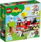 LEGO DUPLO - Camion de Pompiers Multifonction - 10969 pour Enfants