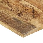 vidaXL Dessus de table bois de manguier solide 15-16 mm 140x60 cm