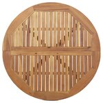 vidaXL Ensemble à manger de jardin 6 Pièces Bois d'acacia solide