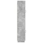 vidaXL Ensemble de Meubles 2 Pièces Gris béton Bois d'ingénierie