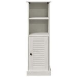 vidaXL Cabinet de salle de bain VIGO Blanc 37 x 34 x 110 cm