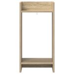 vidaXL Support de Plante 2 pièces Chêne Sonoma 30 x 30 x 60 cm