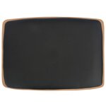 vidaXL Tabourets de bar lot de 4 noir similicuir