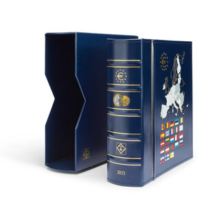 Album Vista annuel pour les monnaies euros 2025.