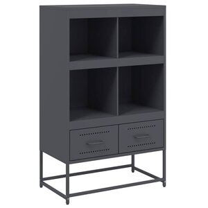 vidaXL Buffet haut anthracite 68x39x111 5 cm acier