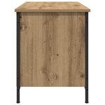 vidaXL Meuble TV Chêne artisanal 100 x 40 x 50 cm Bois d'ingénierie