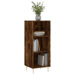 vidaXL Buffet chêne fumé 34 5x32 5x90 cm bois d'ingénierie