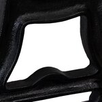 vidaXL Pied de banc 2 Pièces Cadre en Y Fonte