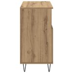 vidaXL Buffet chêne artisanal 60 x 35 x 70 cm Bois d'ingénierie