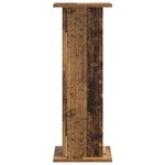 vidaXL Support de Plante 2 pc Bois ancien 30 5 x 30 x 80 5 cm