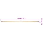 vidaXL Dessus de table Crème Ø60x2 5 cm Marbre