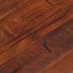 vidaXL Dessus de table Ø 50x3 8 cm rond bois massif de récupération